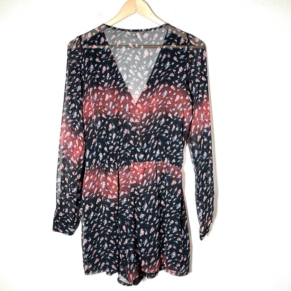 NWOT BCBG Sheer Romper - Picture 5 of 5